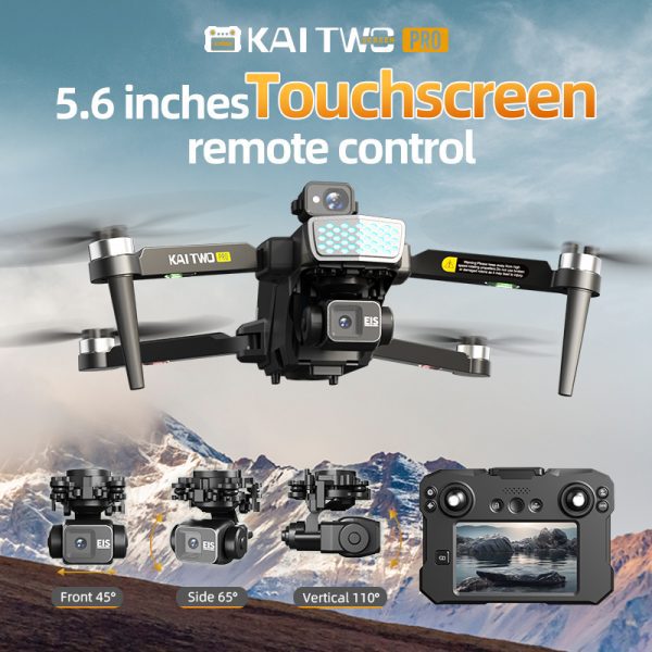 GPS Three Axis Gimbal RC Screen Control EIS HD Camera Drone KAI2MAX - Image 5