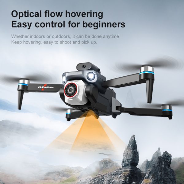 Screen Control Obstacle Avoidance Optical Flow Drone Toy K6MAX - Image 6