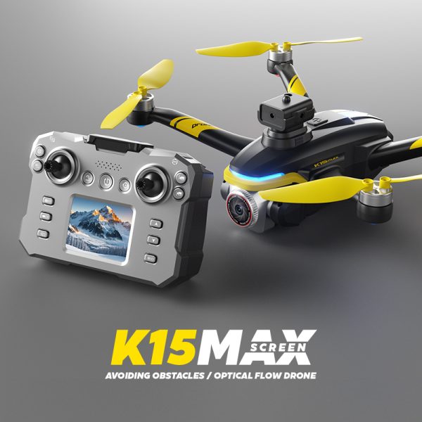 Remote Control Screen Control Optical Flow Camera Drone Toy K15MAX - Image 7