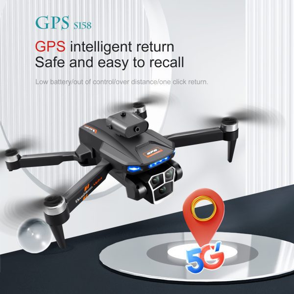 GPS Intelligent Return Obstacle Avoidance HD Camera Drone Toy S158 - Image 20