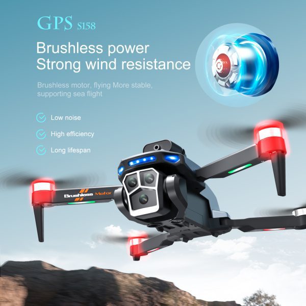 GPS Intelligent Return Obstacle Avoidance HD Camera Drone Toy S158 - Image 19