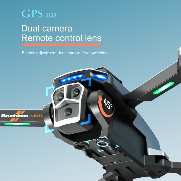 GPS Intelligent Return Obstacle Avoidance HD Camera Drone Toy S158 - Image 15