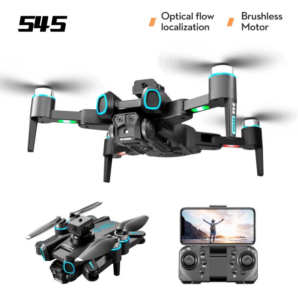 Cool Light Obstacle Avoidance Camera Drone Toy Airplane S4S - Image 13