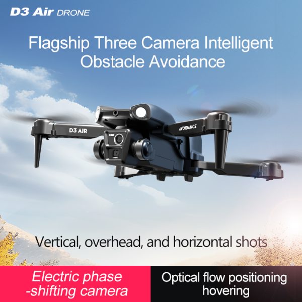 Four-sided Obstacle Avoidance Aerial Camera Drone D3 - Image 6