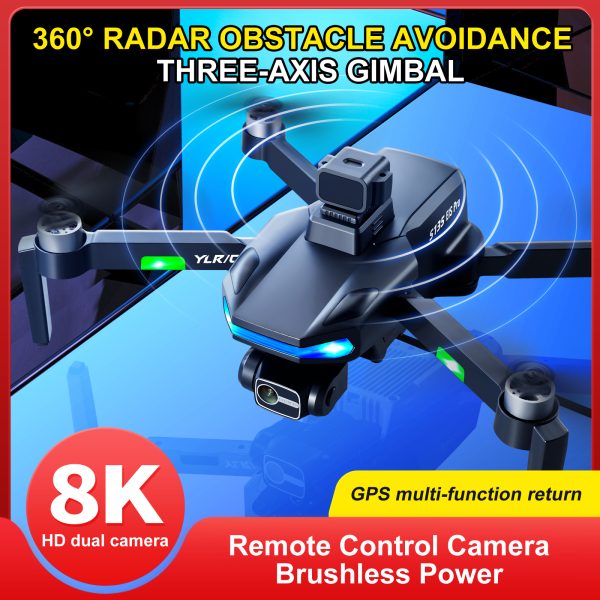 5KM Fight Obstacle Avoidance GPS Return 8K HD Camera Drone S135 - Image 15