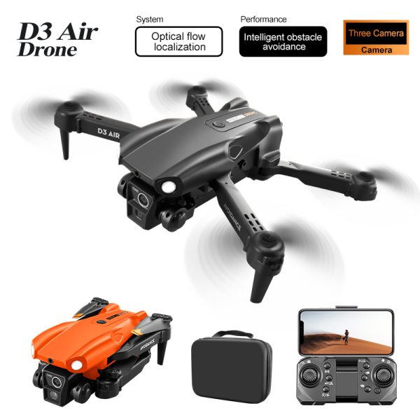 Four-sided Obstacle Avoidance Aerial Camera Drone D3 - Image 15