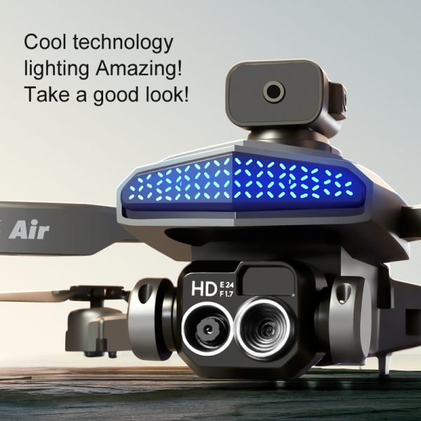 Cool Lighting 8K HD Camera Obstacle Avoidance Drone Toy - Image 23