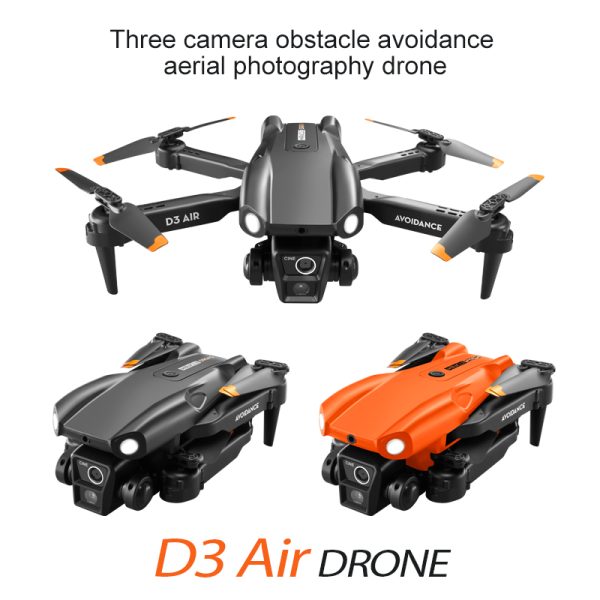 Four-sided Obstacle Avoidance Aerial Camera Drone D3 - Image 16