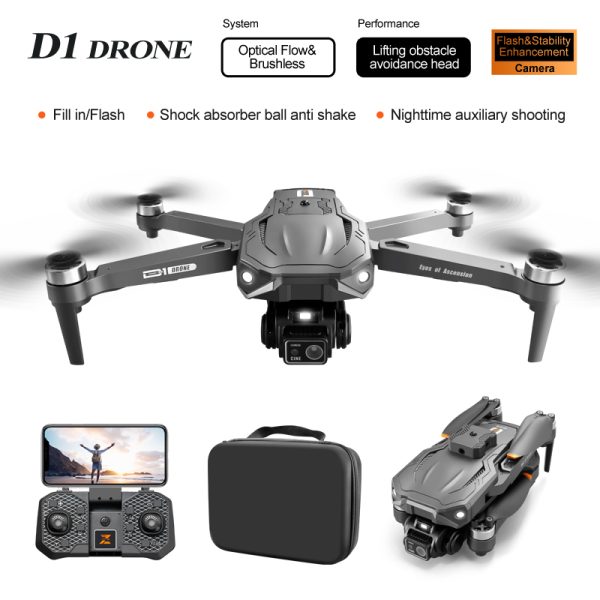 Lift Type Obstacle Avoidance Aerial Camera Drone Toy D1 - Image 11