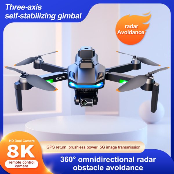 5KM Fight Obstacle Avoidance GPS Return 8K HD Camera Drone S135 - Image 16