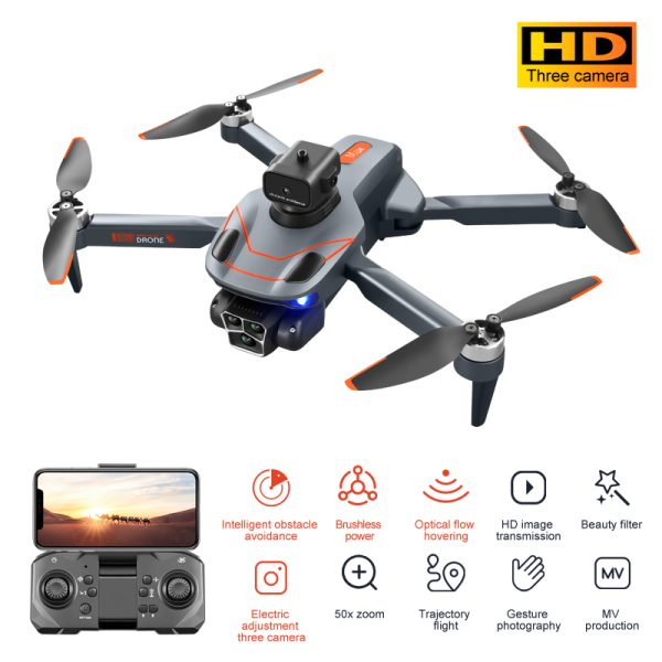 Aerial Photography HD Triple Camera Obstacle Avoidance Drone S115 - Image 9