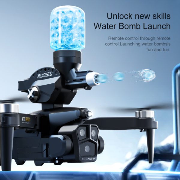 Three Camera Brushless Motor Water Bomb Drone Toy K11MAX - Image 17