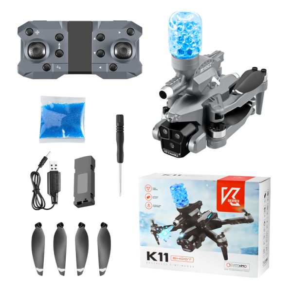 Three Camera Brushless Motor Water Bomb Drone Toy K11MAX - Image 22