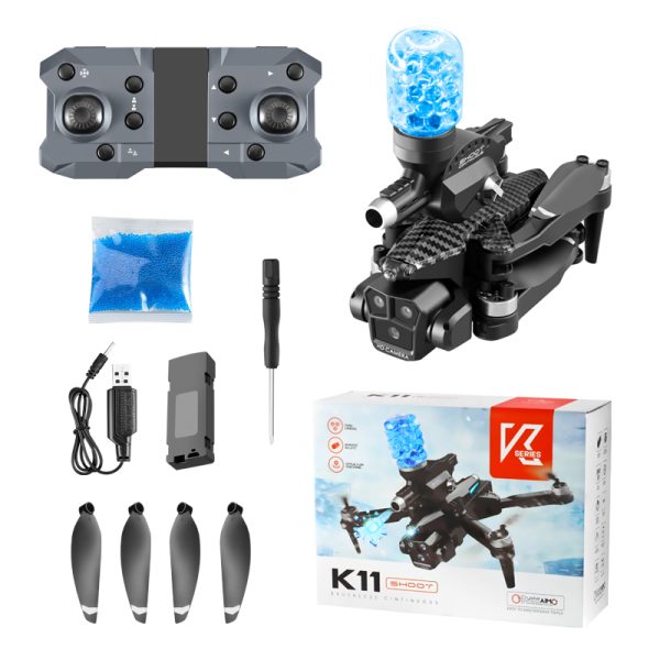 Three Camera Brushless Motor Water Bomb Drone Toy K11MAX - Image 21