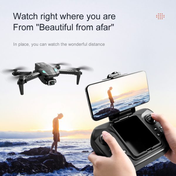 Mini Obstacle Avoidance HD Dual Camera Drone Toy S128 - Image 11