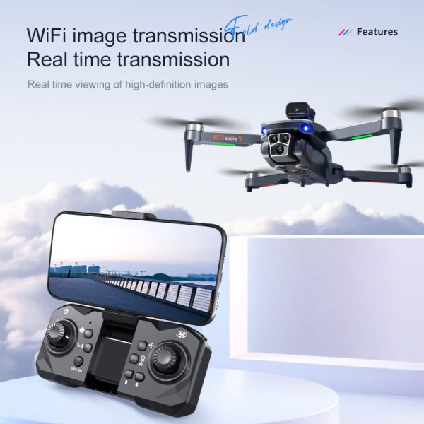 Aerial Photography HD Triple Camera Obstacle Avoidance Drone S115 - Image 14