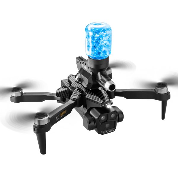 Three Camera Brushless Motor Water Bomb Drone Toy K11MAX - Image 8