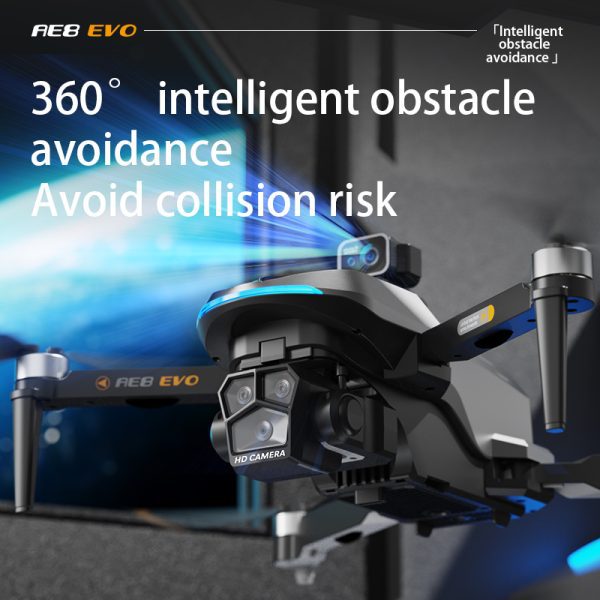 360° Obstacle Avoidance HD Triple Camera GPS Return Drone AE8 - Image 6