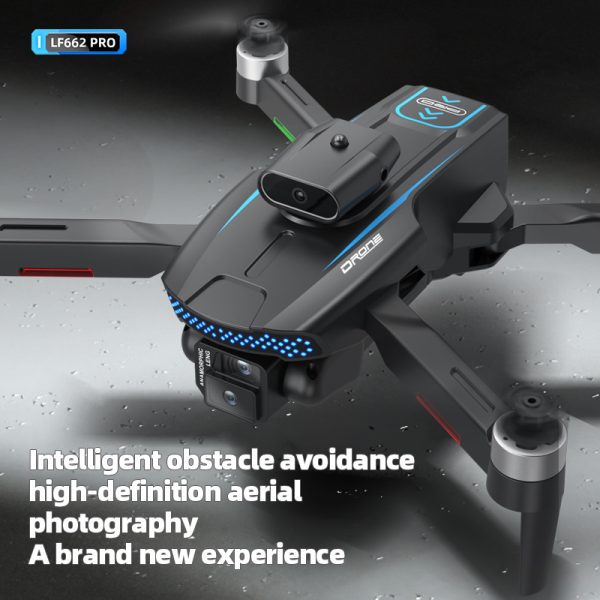 Obstacle Avoidance HD Triple Camera Flowing Positioning Drone LF662 - Image 2