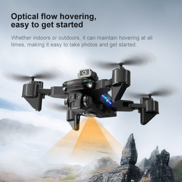 Obstacle Avoidance Triple Camera Optical Flow Positioning Drone Toy KY605S - Image 7