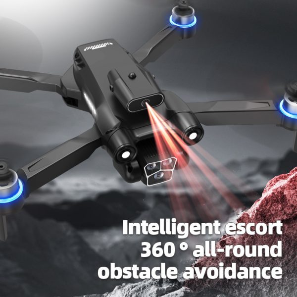 Screen Control Optical Flow Hovering Obstacle Avoidance Drone Toy LF632 - Image 4