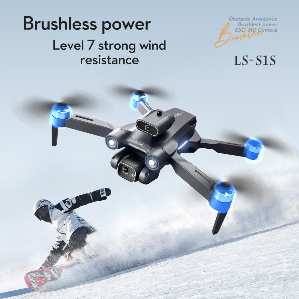 Intelligence Obstacle Avoidance Optical Flow Hovering Camera Drone Toy S1S - Image 4