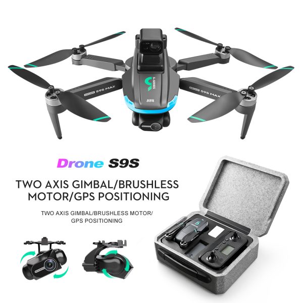 GPS Return ElS Anti Shake Obstacle Avoidance 4K HD Camera Drone S9S - Image 11